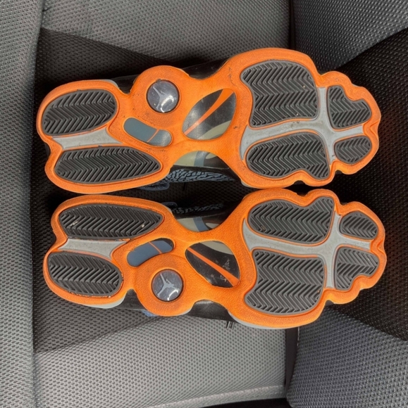 Air Jordan 6 Rings Retro Atomic Orange Size 8.5 322992-025 No Box - Picture 5 of 6